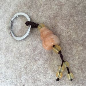 ❌ SOLD ❌ Unique Oriental stone key chain